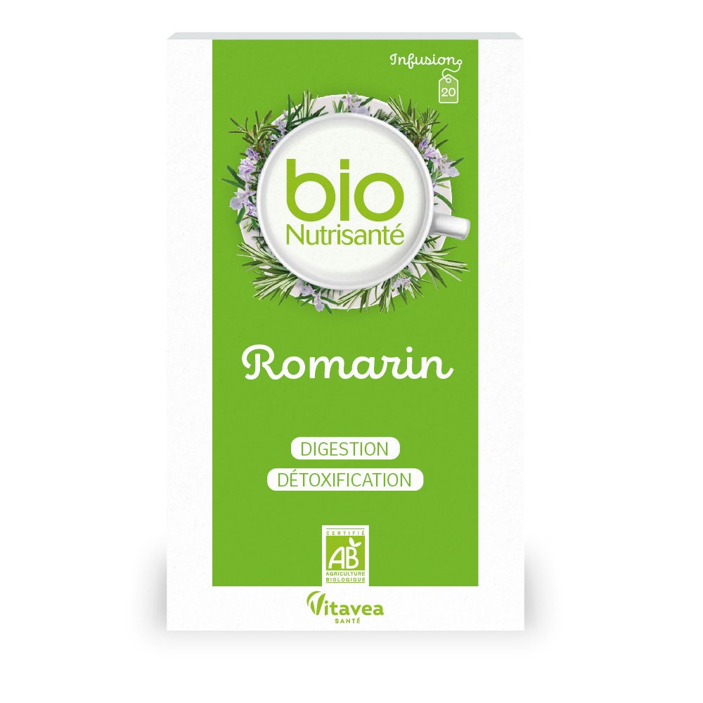Vitavea Santé BioNutrisanté Infuso bio rosmarino 20 bustine