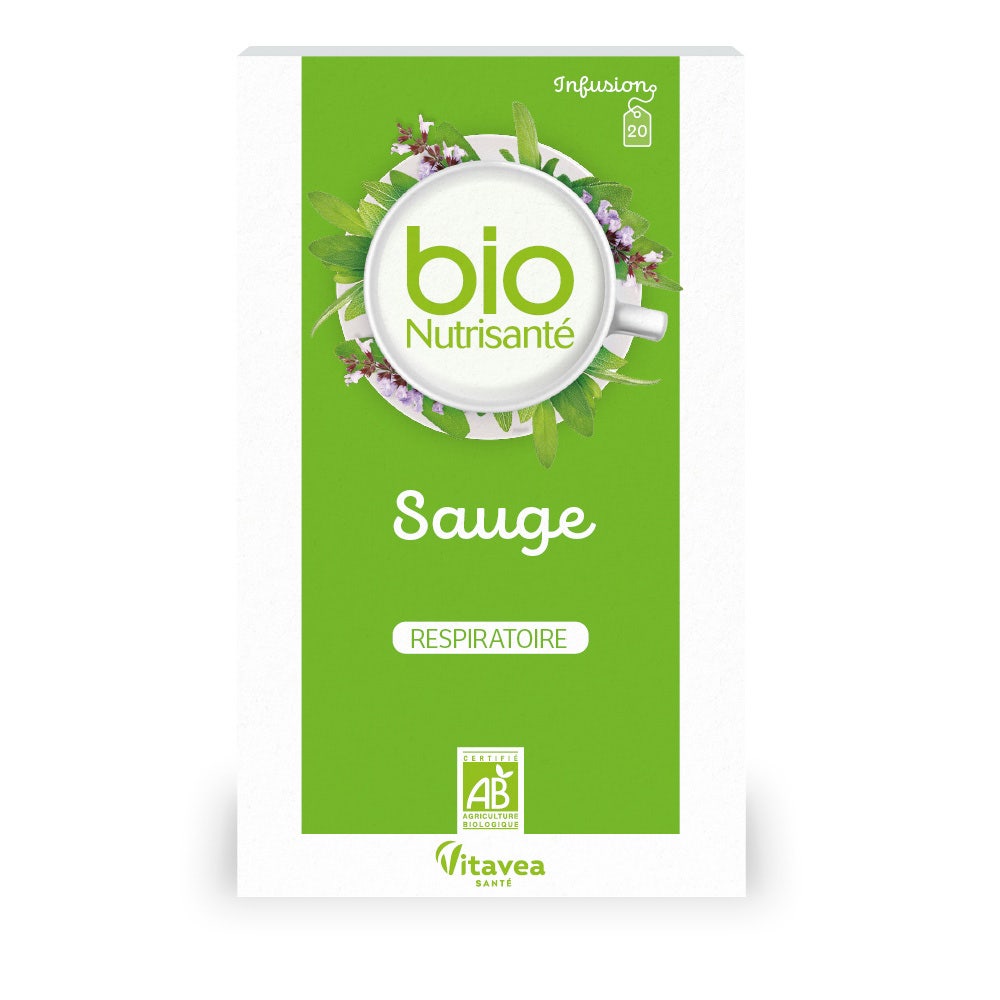 Vitavea Santé BioNutrisanté Infuso di salvia 20 bustine