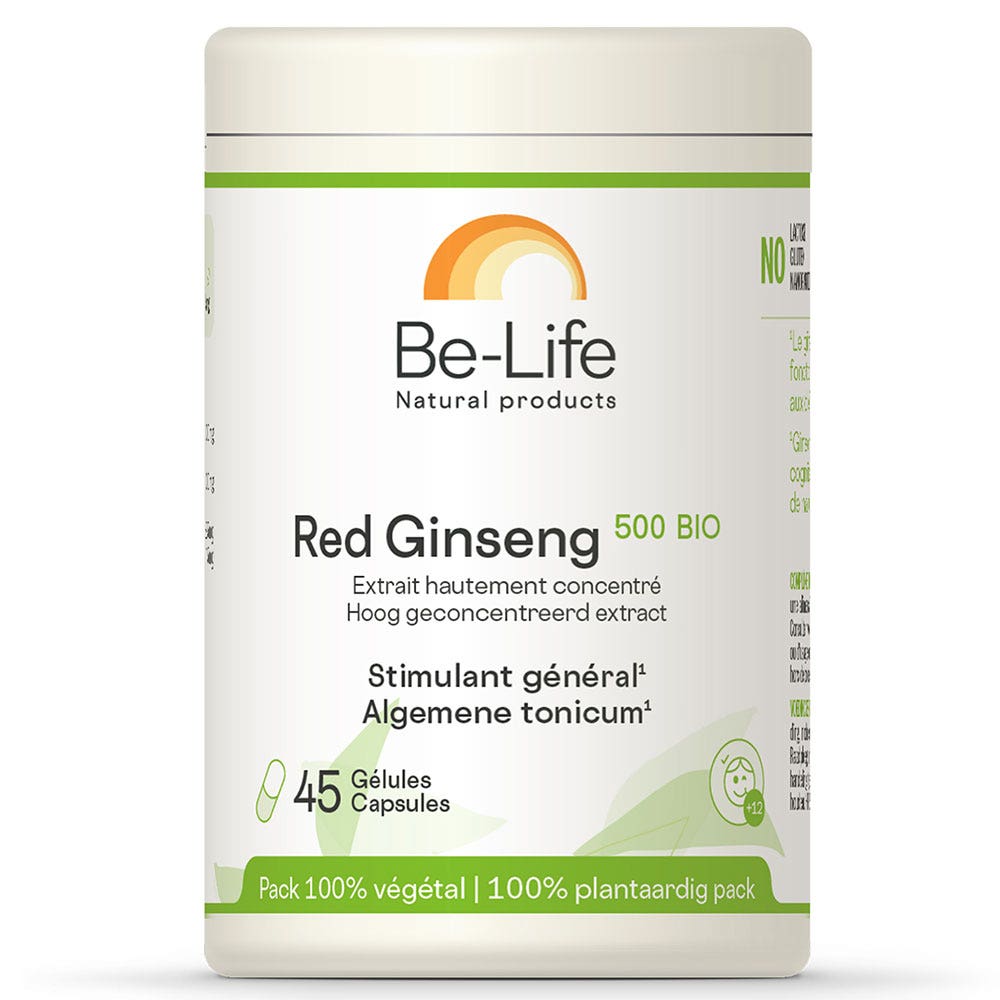 Be-Life Ginseng rosso 500 Bio 45 capsule