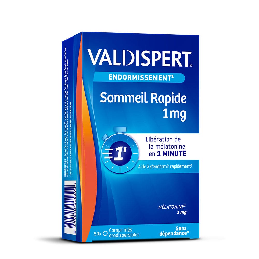 Valdispert Melatonina 1mg sonno rapido 50 Compresse