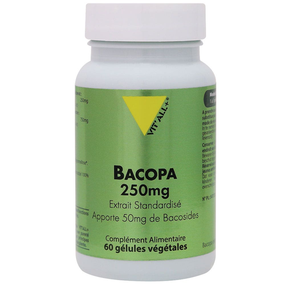 Vit'All+ Bacopa 250 mg 60 capsule