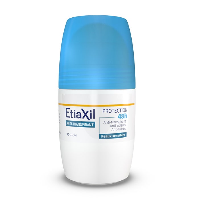 Etiaxil Anti-Transpirant Antitraspirante 48H-Roll-on Peaux Sensibles 50ml