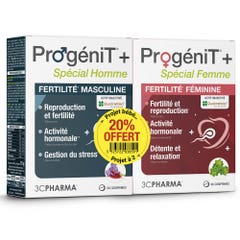 3C Pharma Duo ProgeniT+ Uomo Femmina 120 compresse