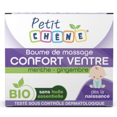 Petit Chêne Balsamo da massaggio Bio per il benessere del ventre 40 ml