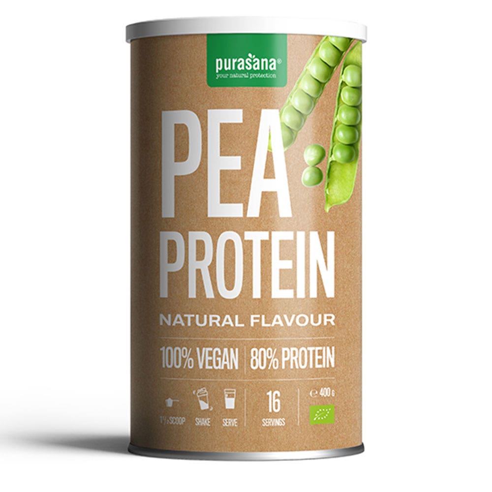 Purasana Proteine vegetali Piselli Bio 400g