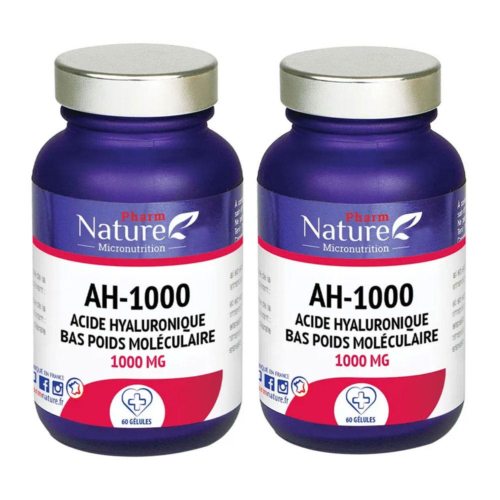Kersiens Ah Anti-Età 1000mg Acido Ialuronico 2x60 gélules