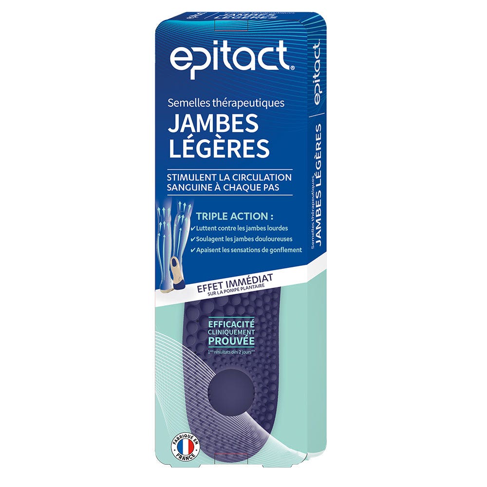 Epitact Solette terapeutiche gambe leggere Tripla azione ad effetto immediato