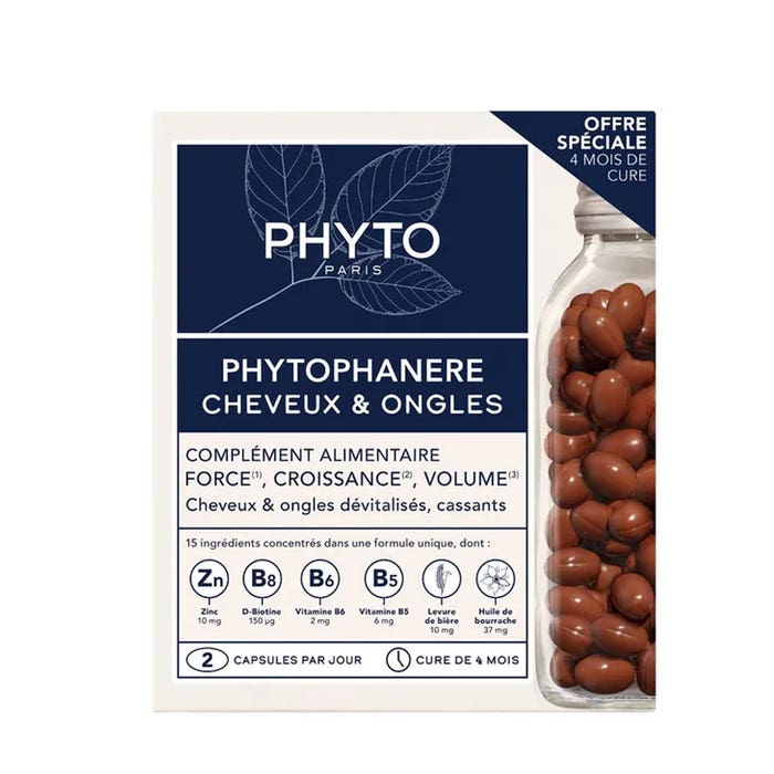 Capelli e Unghie 2x120 Capsule Phytophanere Phyto