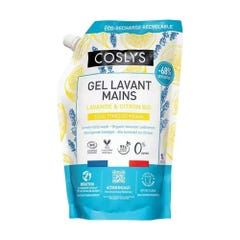 Coslys Gel per lavare le mani bio Eco-Recharge Lavanda e Limone 1L