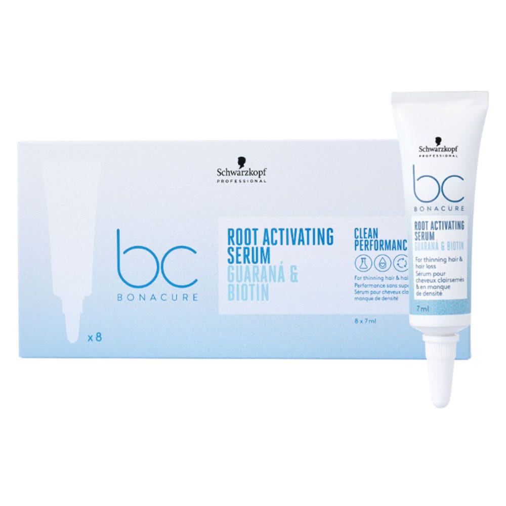 Schwarzkopf Professional BC Bonacure Siero attivatore di radici per capelli diradati e privi di densità 8x7ml