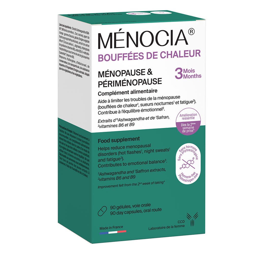 Ccd Menocia Vampate di calore Menopausa&amp;Perimenopausa 90 capsule