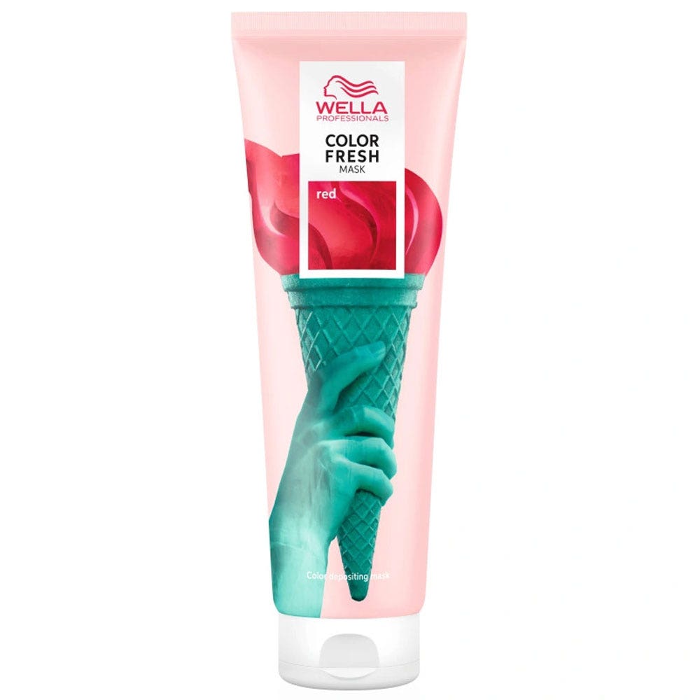 Wella Professionals Color Fresh Mask Maschera di colorazione temporanea Red 150 ml