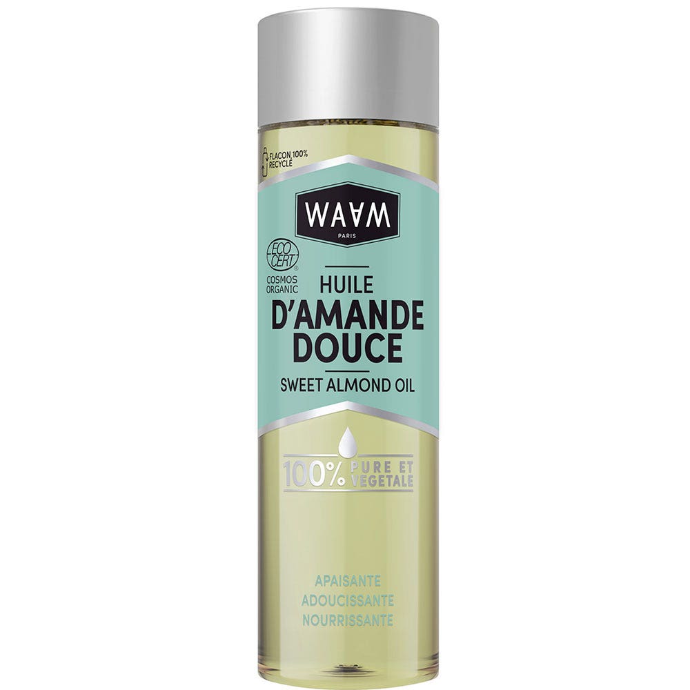 Waam Olio Vegetale Mandorla dolce biologica 75ml
