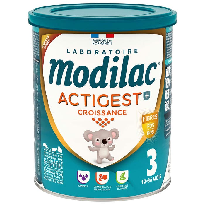 Modilac Actigest Latte in polvere 3 Da 12 a 36 mesi 800g