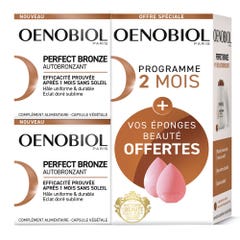 Oenobiol Perfect Bronze Coffret Perfect Bronze Autobronzant 2x30 capsules végétales