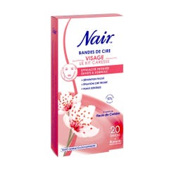 Nair Kit speciale per la carezza del viso 20 Bendaggi mono + 4 Salviette