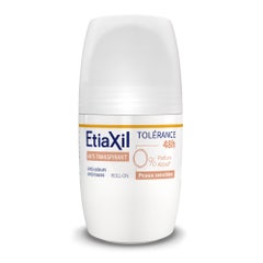 Etiaxil Anti-traspirante Deodorante roll-on 48H Tolérance Pelle Sensibile 50ml