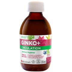 Ginko+ Gambe Leggere per la Circolazione Aroma Lampone Limone 250ml
