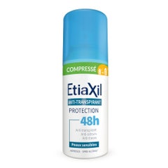 Etiaxil Anti-traspirante Déodorant Compressé Protection 48h Peaux Sensibles 100ml