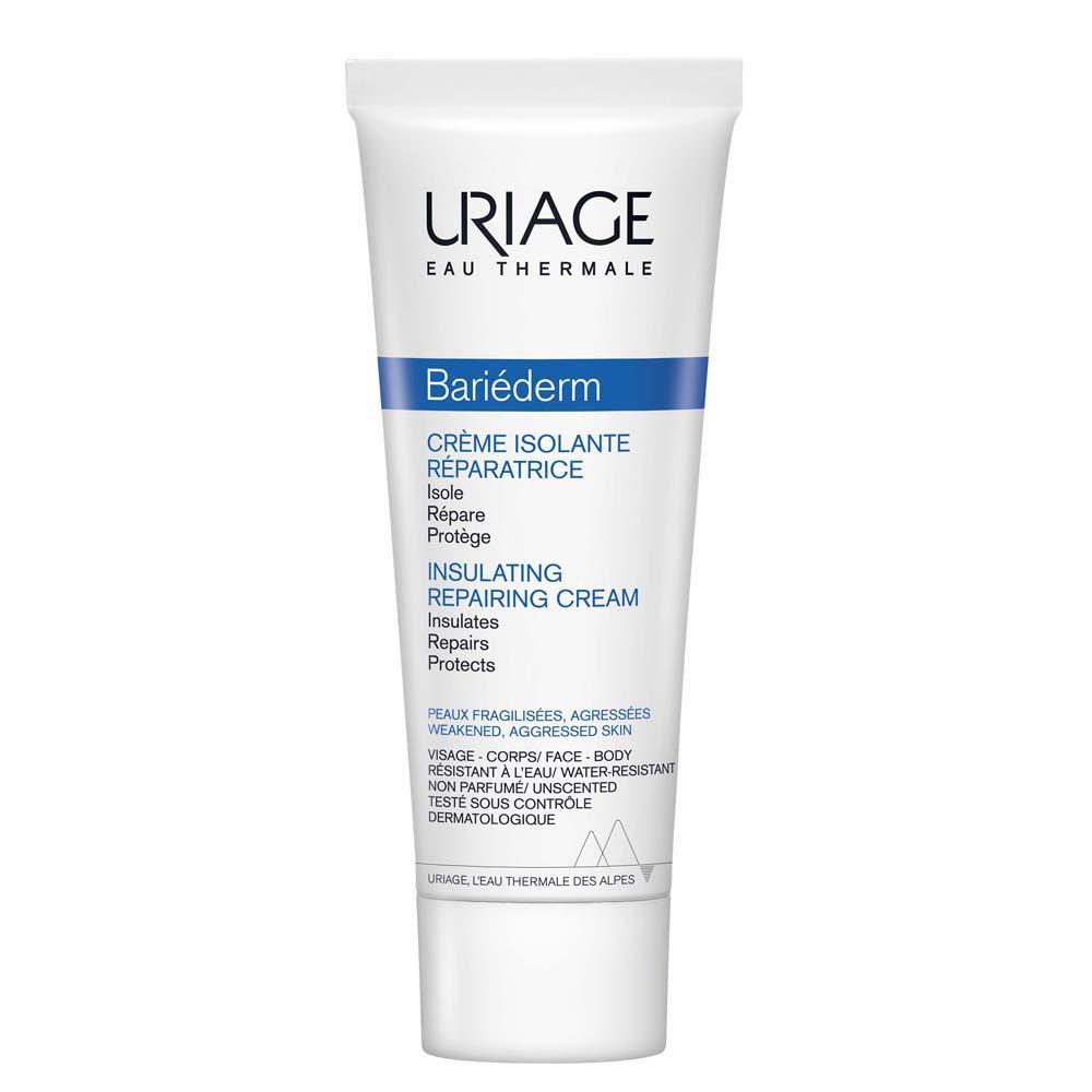 Uriage Bariéderm Crema Isolante Riparatrice Bariederm Pelle Fragile e Danneggiata Peaux Fragilisees Et Agressees 75ml