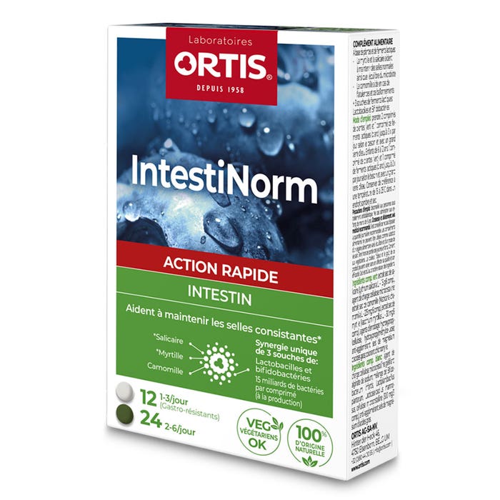Ortis Intestinorm Transito intestinale 36 compresse