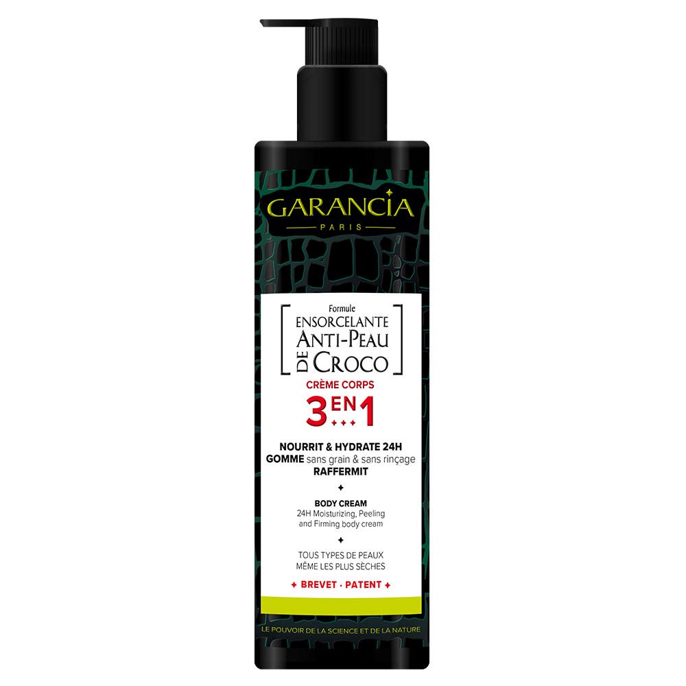 Garancia Bewitching Peeling corpo anti-pelle a buccia di coccodrillo 3 in 1 400 ml