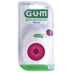 Gum Cera dentale 55m Butlerweave Waxed