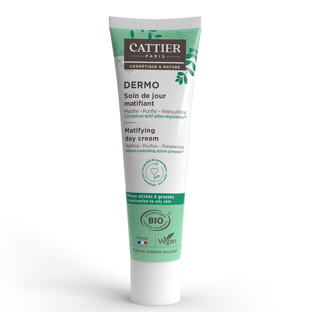 Cattier Dermo Trattamento giorno opacizzante Pelle da mista a grassa 40 ml