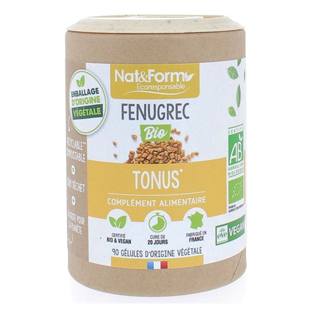 Nat&Form Fieno Greco Bio Tono 90 capsule
