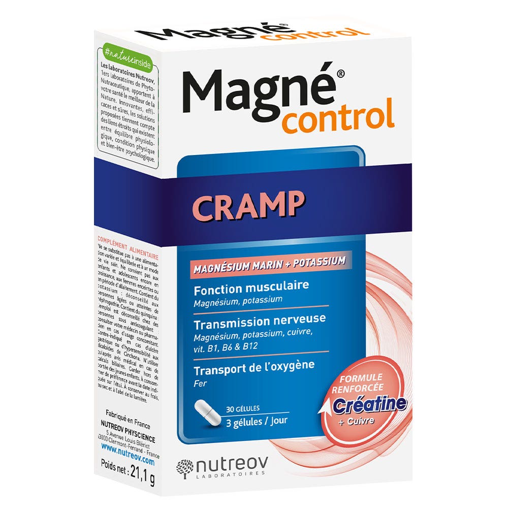 Nutreov Magnécontrol Crampo 30 capsule