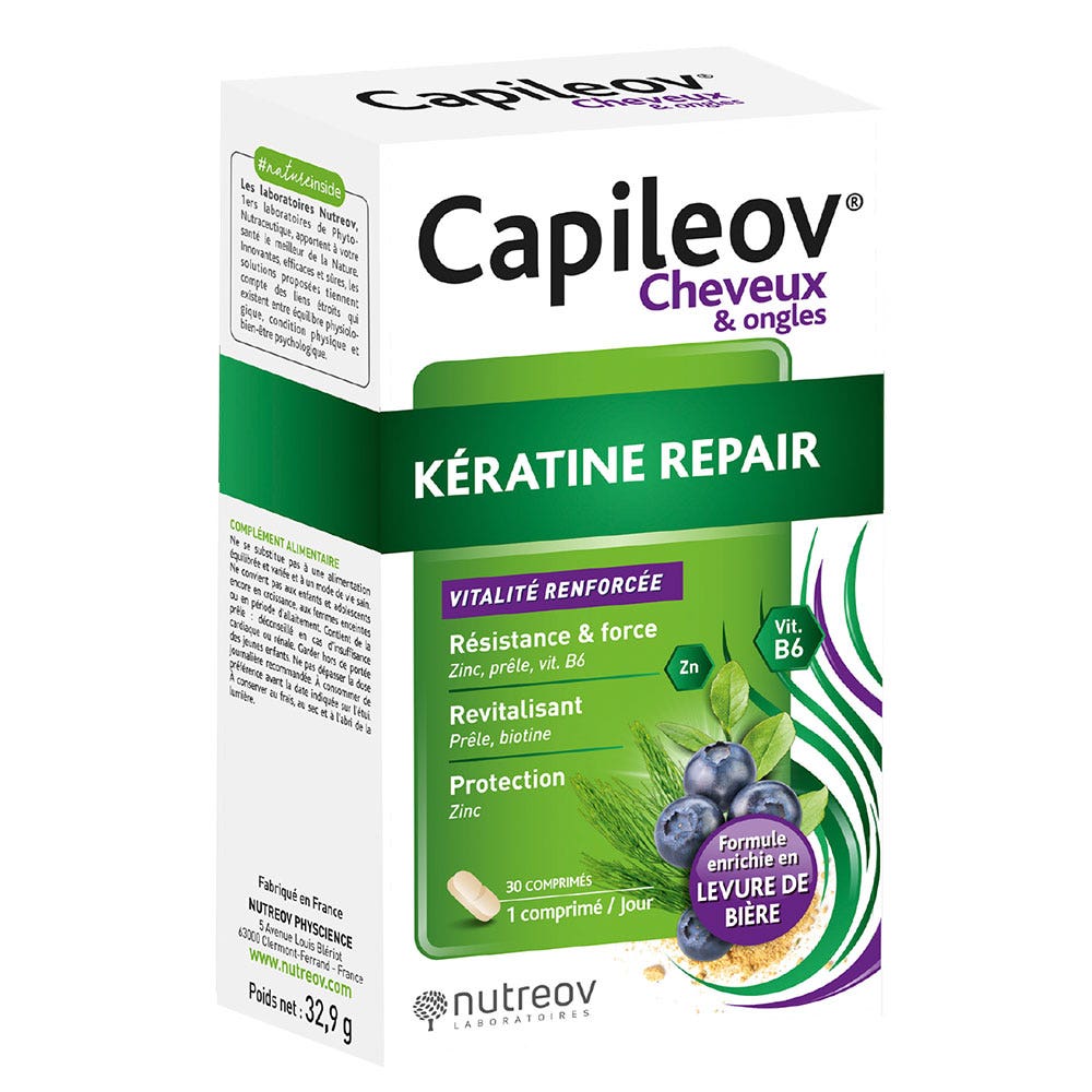 Nutreov Capileov Repair della Cheratina 30 compresse