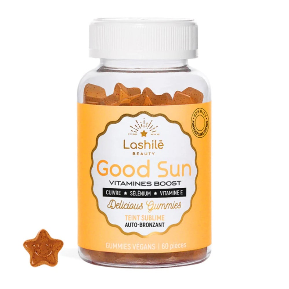 Lashilé Beauty Vitamines Boost Autoabbronzante viso 60 caramelle gommose