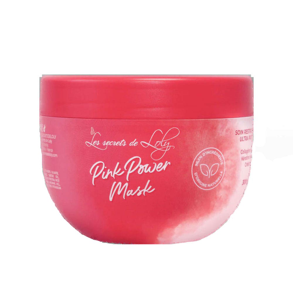 Les Secrets de Loly Pink Power Maschera ristrutturante 300 ml