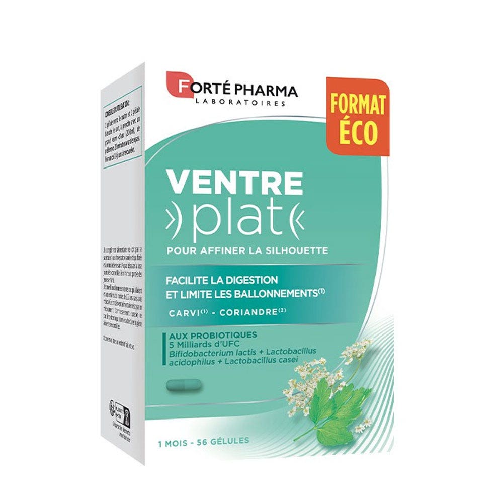 Forté Pharma Pancia Piatta per Snellire la Silhouette 56 capsule