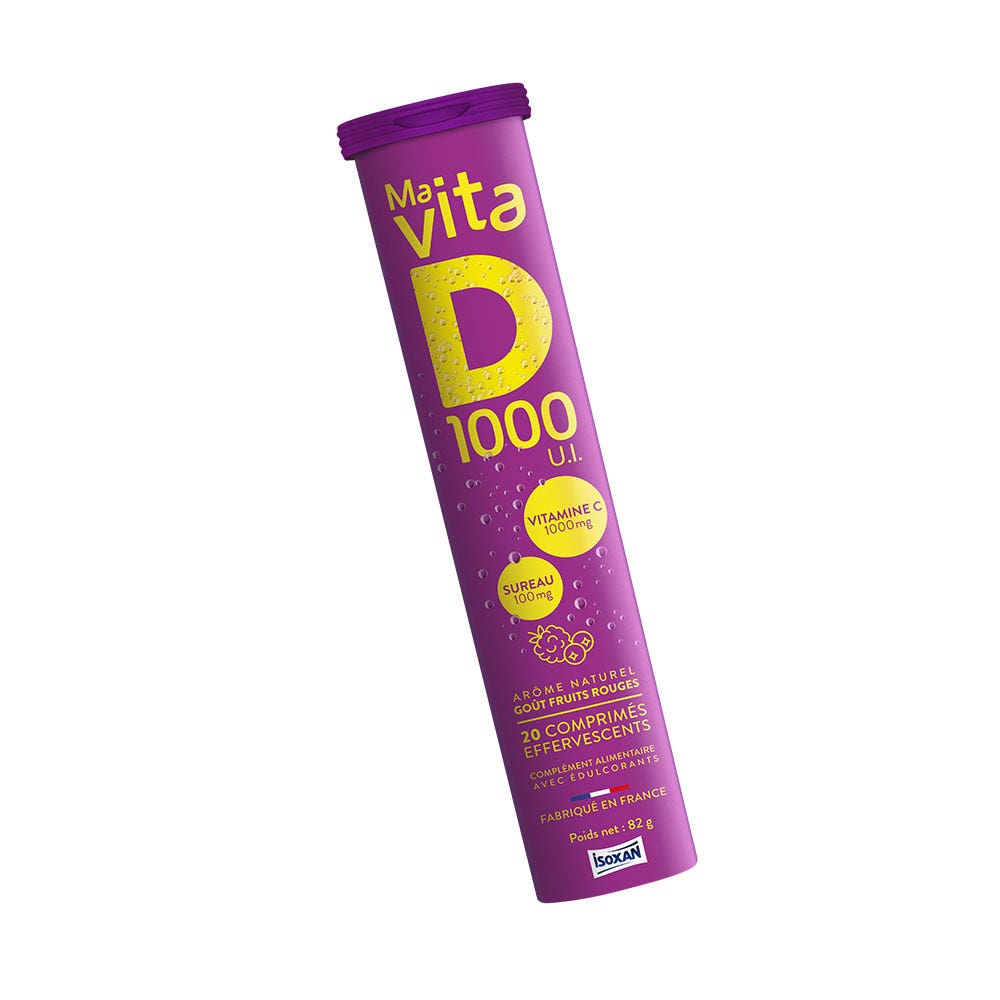 Isoxan Ma Vitis D 1000U.I. 20 compresse effervescenti