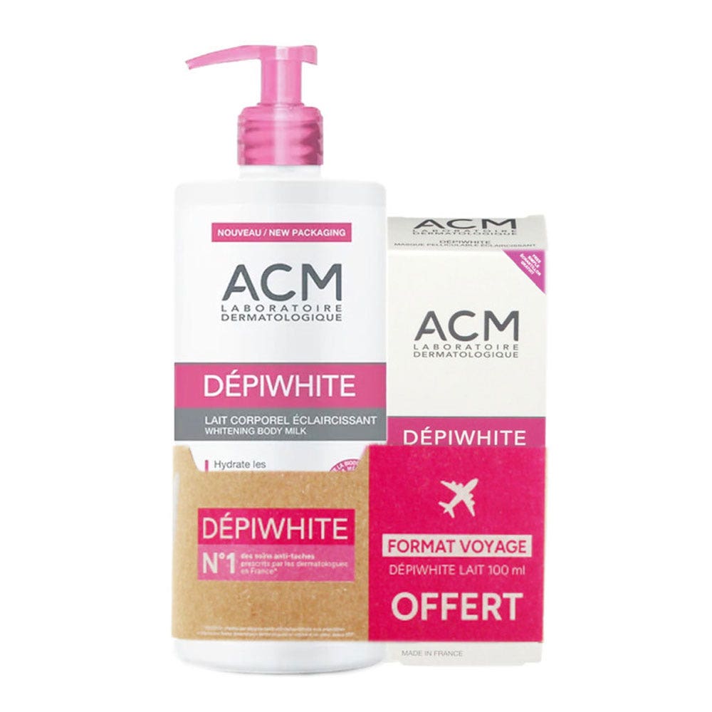 Acm Depiwhite Latte corpo illuminante anti-macchie 500ml +100ml offert