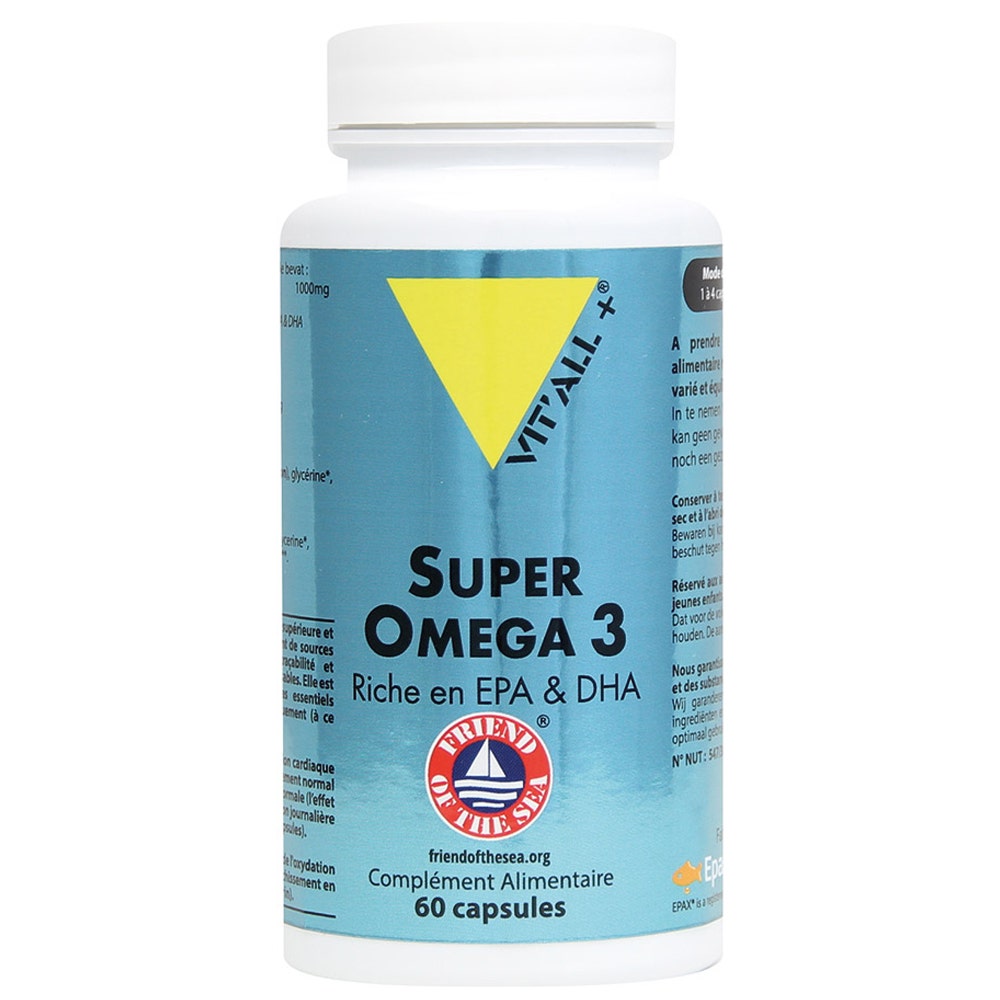 Vit'All+ Super Omega 3 con EPA e DHA 60 capsule