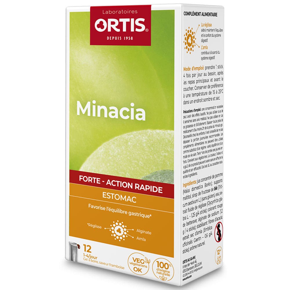 Ortis Minacia Forte Stomaco 12 bustine