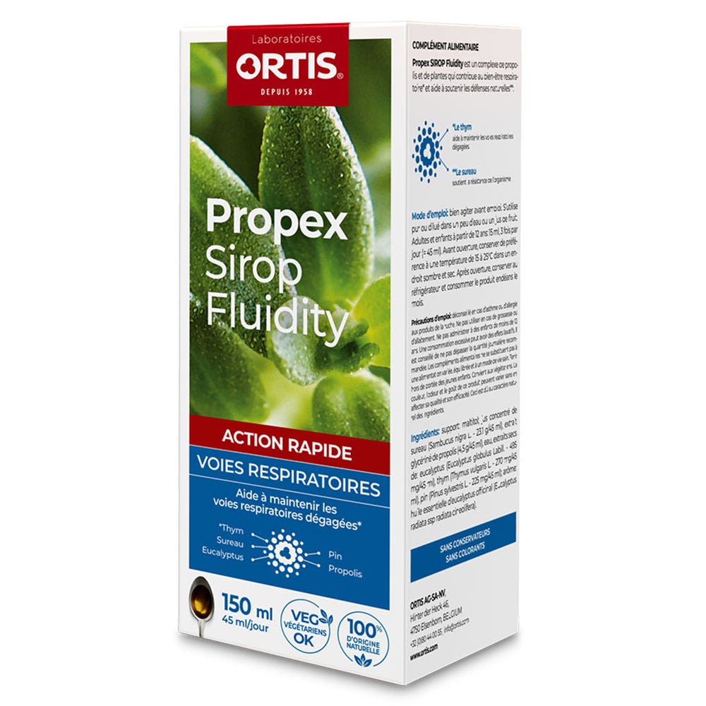 Ortis Sciroppo fluidificante Propex 150 ml