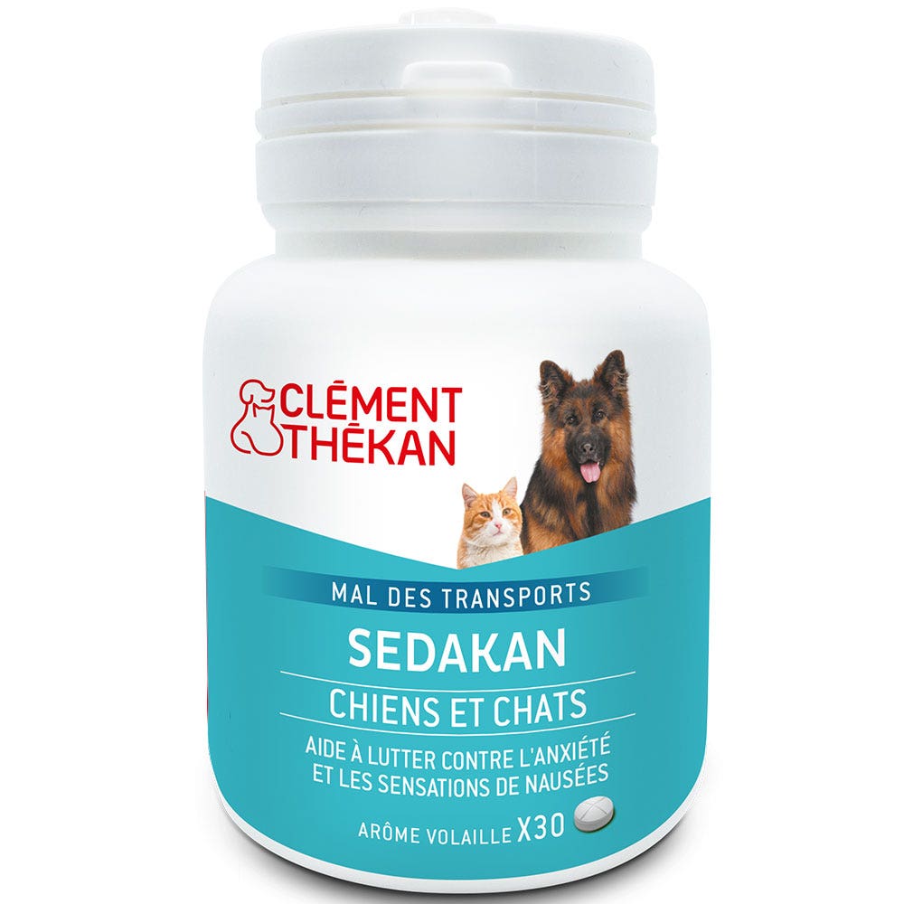 Clement-Thekan Sedakan Mal des Transports Cane e Gatto 30 compresse