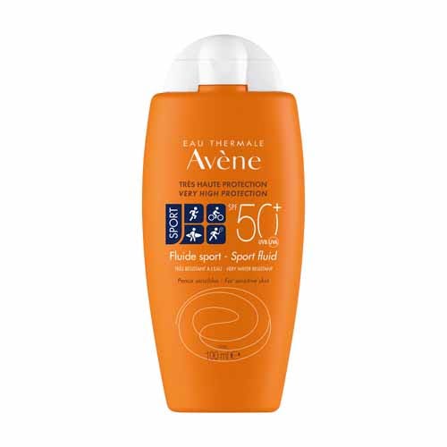Avène Solari Fluido Solare Sport Spf50+ Pelli Sensibili 100ml