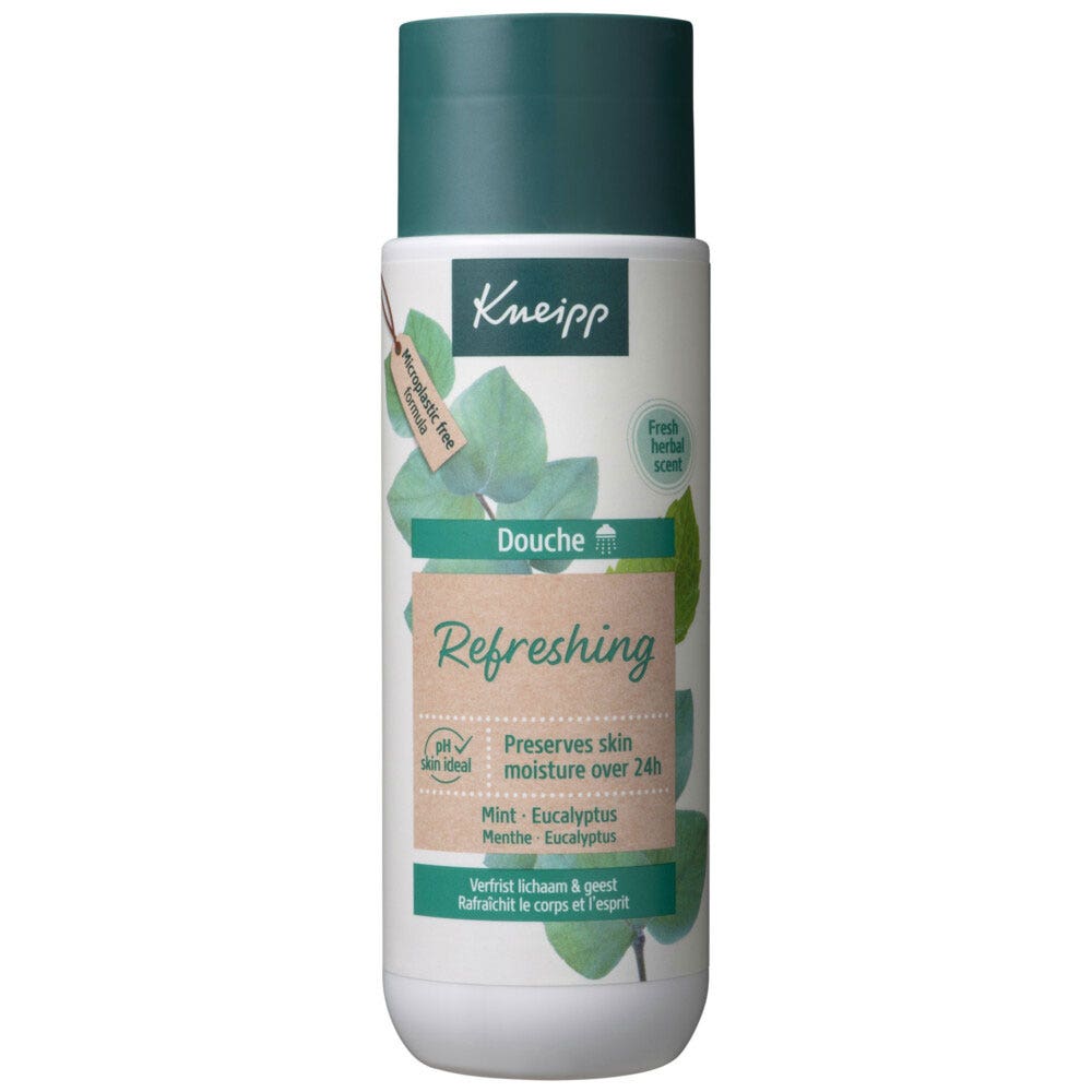 Kneipp Refreshing Gel da doccia alla menta e all'eucalipto 200 ml