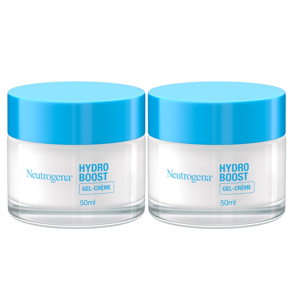 Neutrogena Hydro Boost Gel-crema all'Acido Ialuronico Profumo 2x50ml