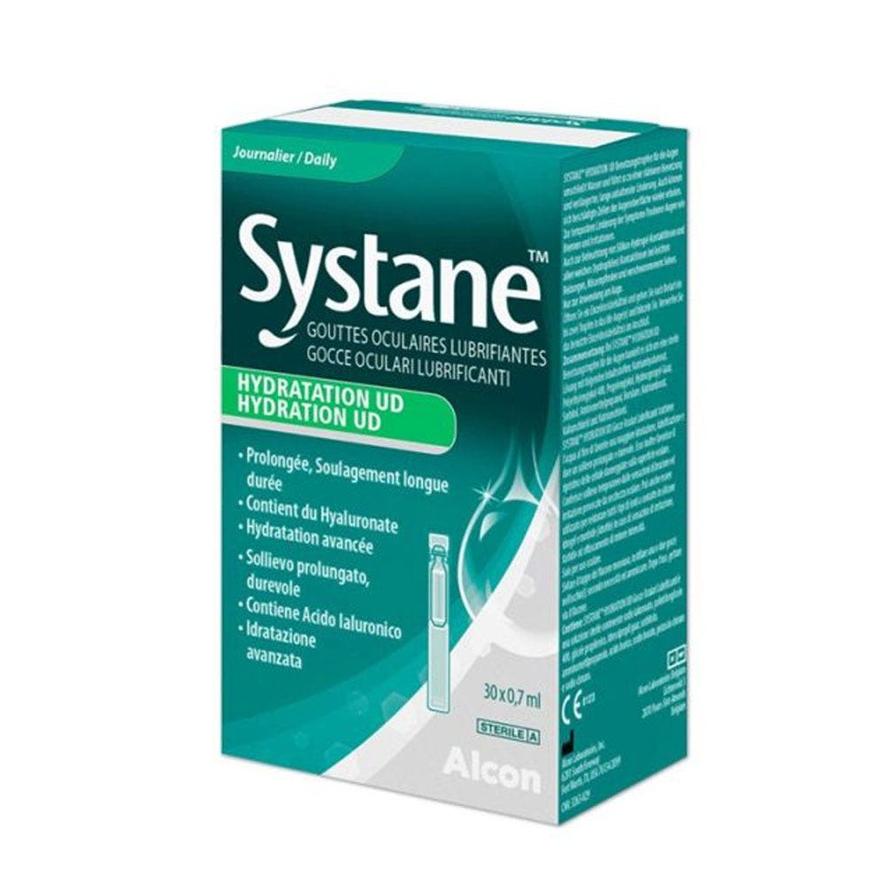 Alcon Systane Gocce oculari lubrificanti Idratazione 30 dosettes de 0.7ml