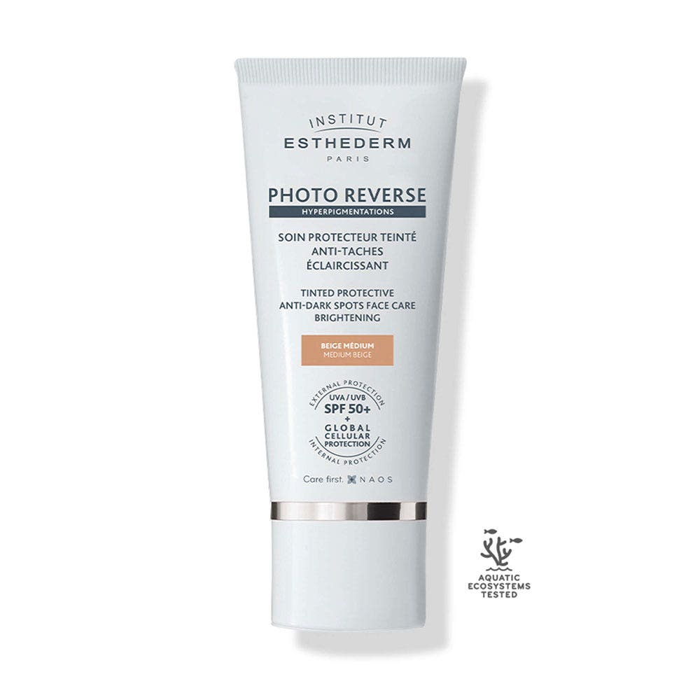 Institut Esthederm Photo Reverse Trattamento protettivo illuminante anti-macchie SPF50+ Medio 50ml