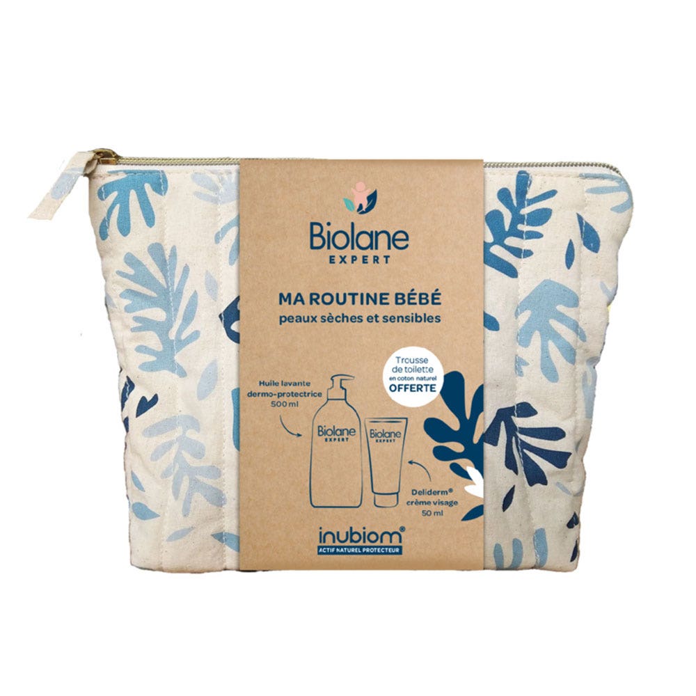Biolane Esperto Il mio trousse per la routine della pelle secca e sensibile