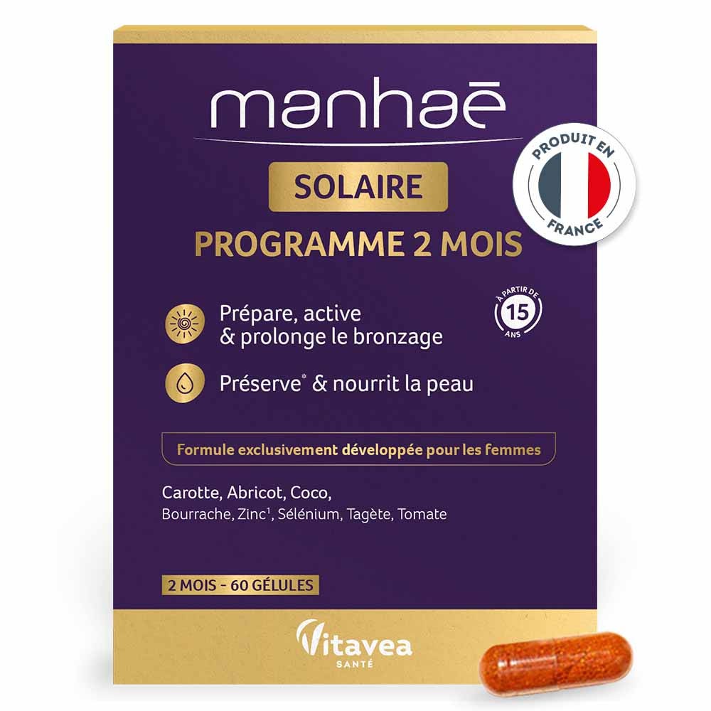 Manhaé Solare cura di 2 mesi 60 capsule