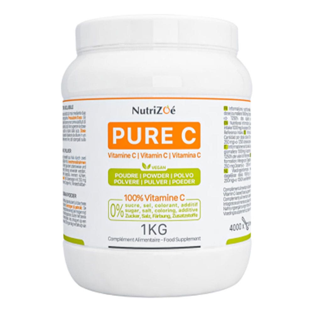 NutriZoé Pure C 100% vitamina C 1 kg