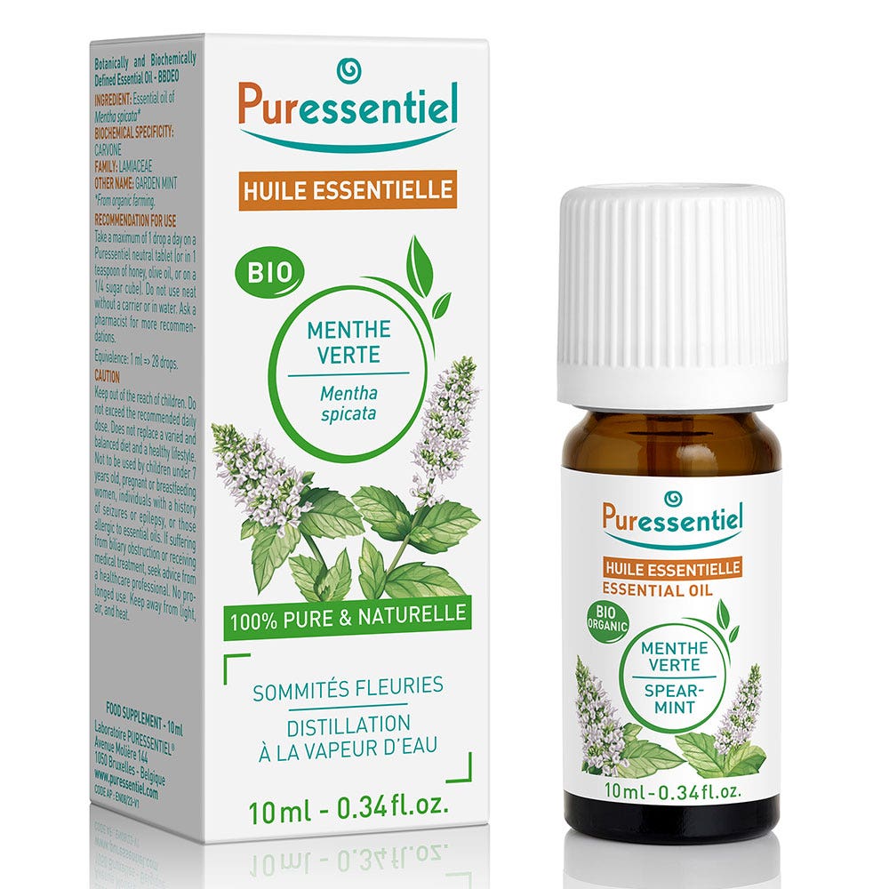 Puressentiel Oli essenziali Menthe Verte Bio 10ml