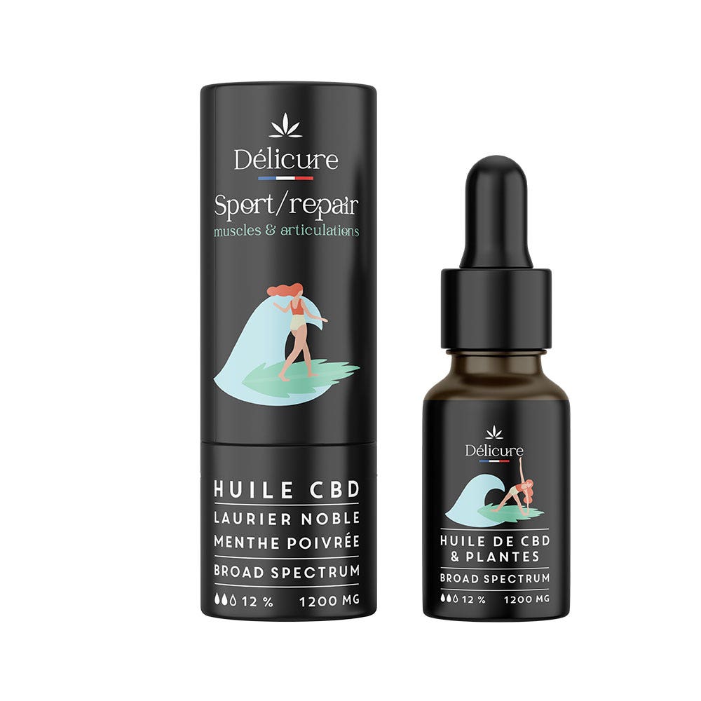 Delicure Olio per dolori Sport and Repair 1200mg 10ml